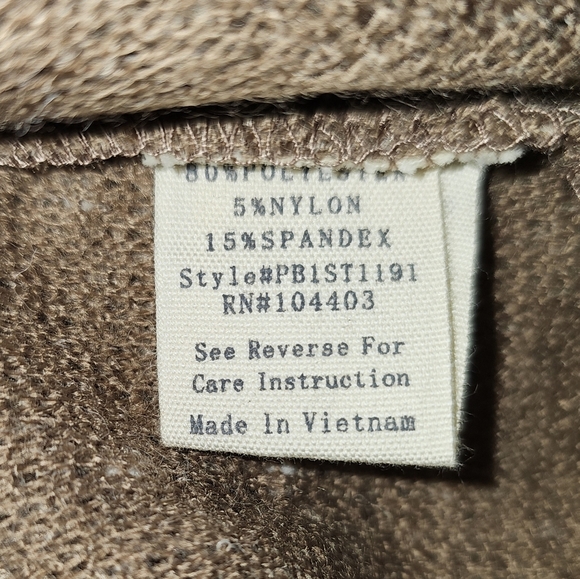 Perch by Blu Pepper Lightweight Sweater with tiny pompom texture with buttons 2x - Picture 11 of 12